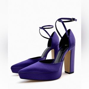 ZARA HEELED PLATFORM SHOES